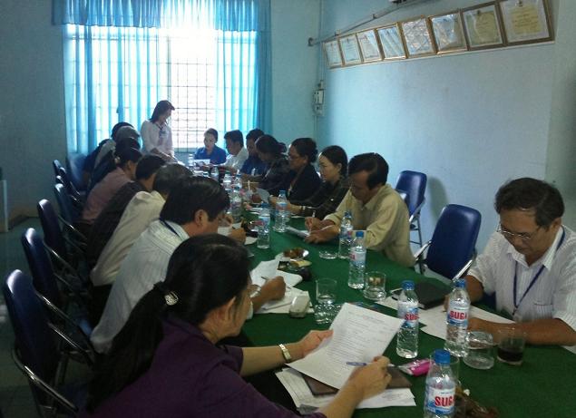 Tập huấn ĐGNB HTQLCL TCVN ISO 9001:2008 tại Chi cục DS KHH GĐ Phú Yên