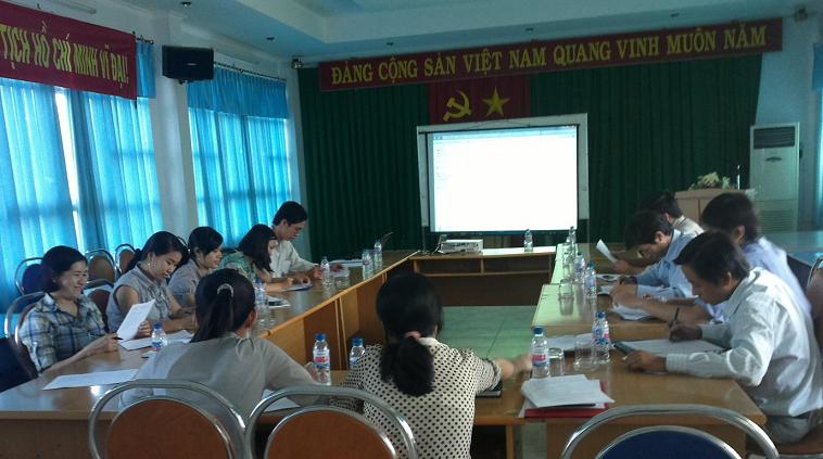 Tập huấn ĐGNB HTQLCL TCVN ISO 9001:2008 tại Chi cục BVMT Phú Yên
