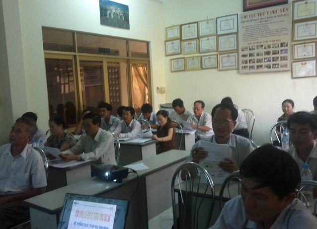 Tập huấn ĐGNB HTQLCL TCVN ISO 9001:2008 tại Chi cục Thú y Phú Yên