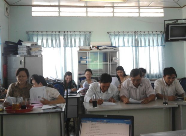 Tập huấn nhận thức HTQLCL TCVN ISO 9001: 2008 tại Chi cục QLCL NLTS Kiên Giang