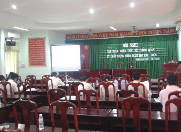 TH nhận thức HTQLCL TCVN ISO 9001: 2008 tại UBND H. Giang Thành, Kiên Giang