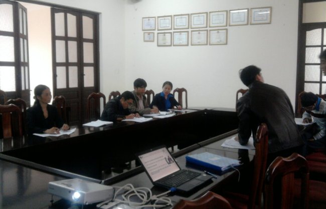 Tập huấn CGĐGCLNB HTQLCL TCVN ISO 9001:2008 tại Chi cục BVTV Lâm Đồng