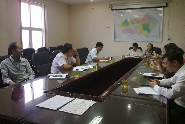 Họp triển khai xây dựng ISO cho 5 phường của quận Hoàng Mai, Hà Nội