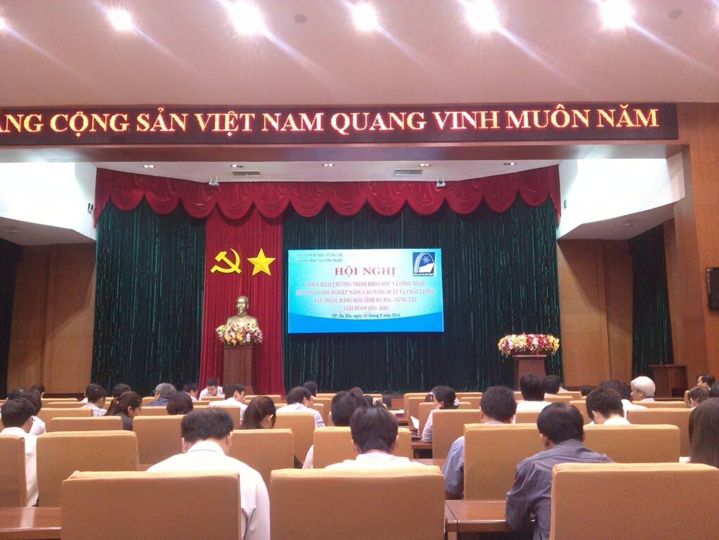 Hội nghị TK chương trình KH&CN hỗ trợ DN tại tỉnh Bà Rịa- Vũng Tàu