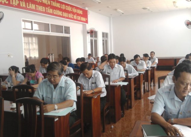 Tập huấn nhận thức HTQLCL theo TCVN ISO 9001:2008 và mô hình khung tại cơ quan Thanh tra tỉnh Kiên Giang