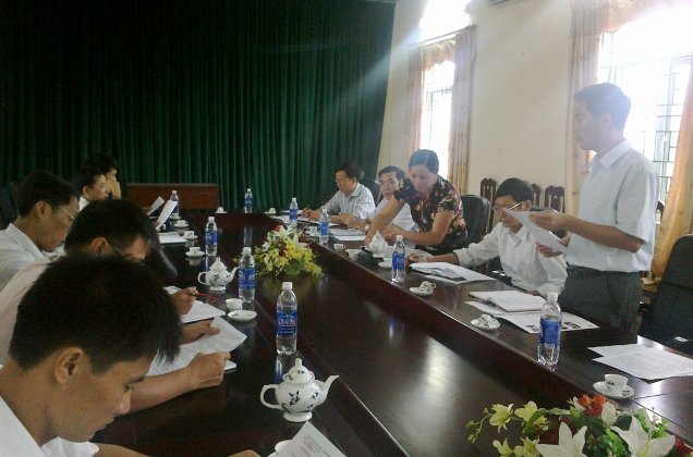 Hội nghị triển khai HTQLCL TCVN ISO 9001:2008 tại UBND huyện Thanh Oai, Hà Nội