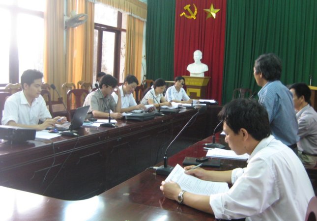 UBND xã Cự Khê, Thanh Oai, Hà Nội: Tập huấn nhận thức HTQLCL TCVN ISO 9001:2008