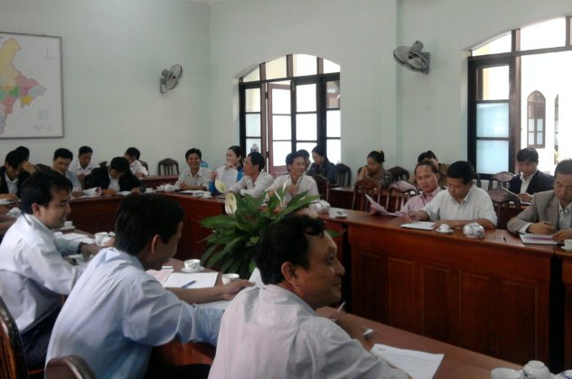 UBND huyện Chưpưh, Gia Lai: Tập huấn chuyên gia đánh giá nội bộ HTQLCL TCVN ISO 9001:2008