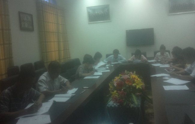 Tập huấn phương pháp ban hành áp dụng tài liệu HTQLCL TCVN ISO 9001:2008 tại UBND phường Vĩnh Hưng và UBND phường Tương Mai, quận Hoàng Mai, Hà Nội