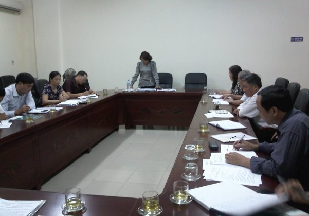 Hội nghị kiểm tra tiến độ xây dựng và áp dụng HTQLCL TCVN ISO 9001:2008 tại UBND huyện Thạch Thất, Hà Nội