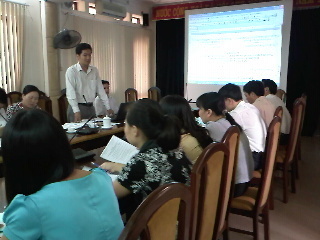 Họp triển khai tư vấn xây dựng và áp dụng TCVN ISO 9001:2008 tại UBND phường Định Công, quận Hoàng Mai, Hà Nội